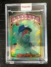 TOPPS PROJECT 70 MAX SCHERZER RAINBOW FOIL 6/70 BOWIE DODGERS BY CES FREE SHIP