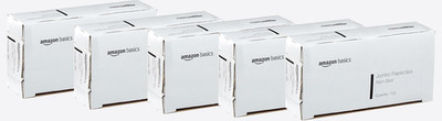 Amazon Basics Jumbo Size Office Paper Clips, Non-Skid, Silver, 1000 Count, 10 Pa