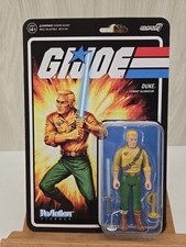 New GI Joe SUPER 7 ReAction Figure Duke Combat Gladiator 2022