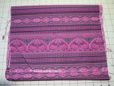 4297  Med piece Vintage 1980's Ginny Beyer RJR cotton fabric, arabesque patterns