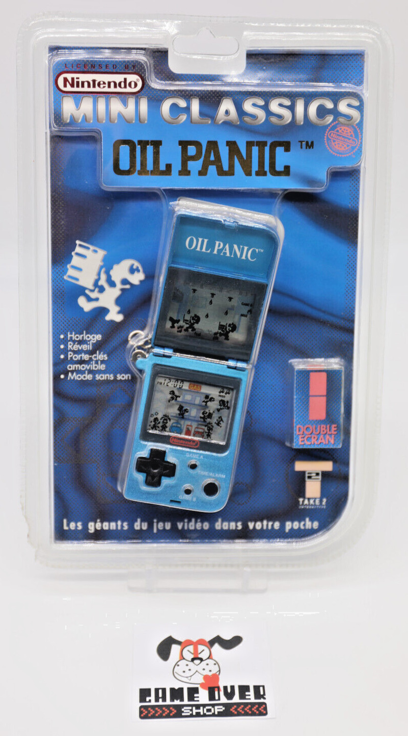 GAME & WATCH Mini Classics OIL PANIC Neuf sous blister version française !