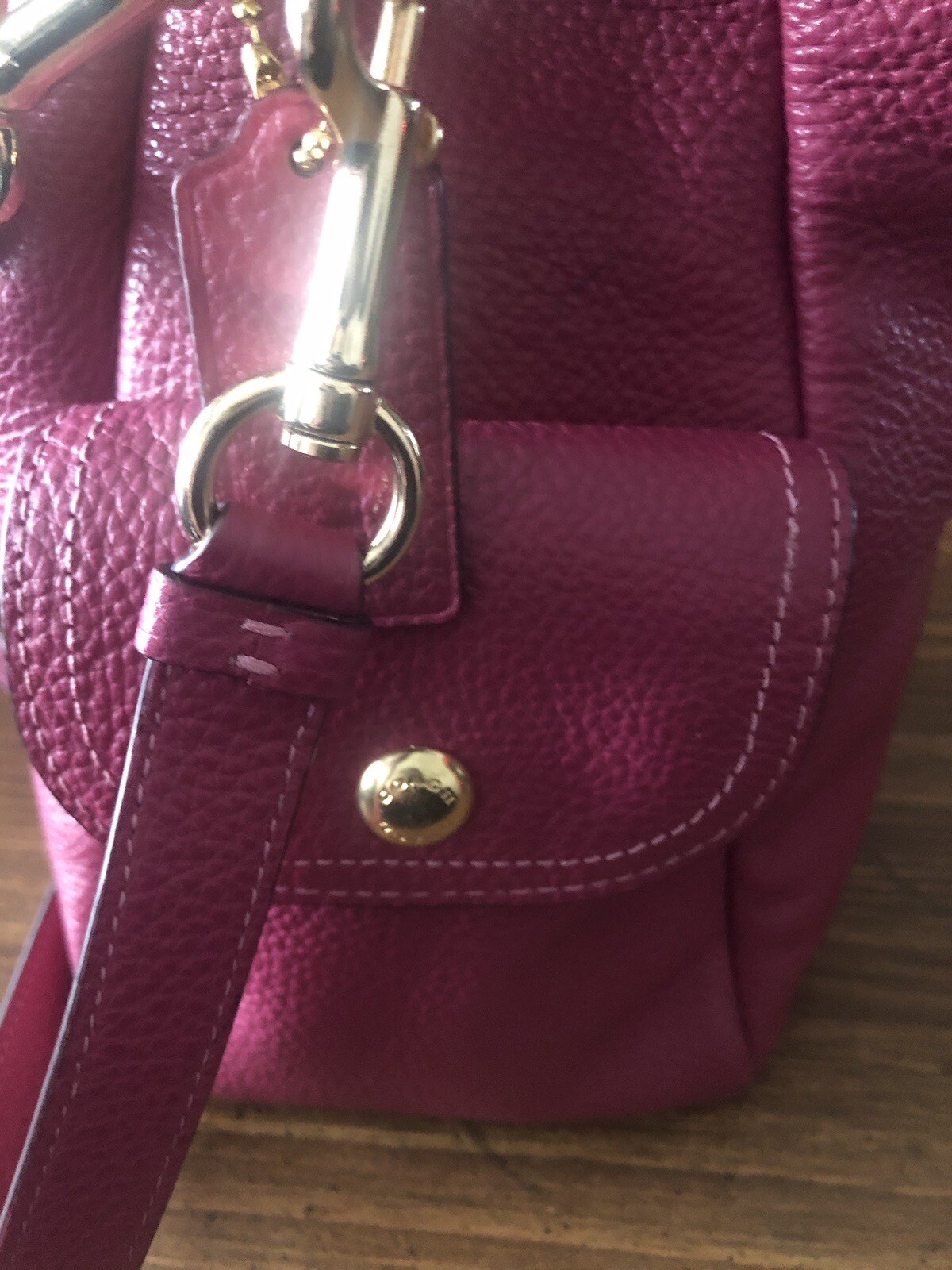 Coach Pennie Shoulder & Crossbody Bag Bright Fuchsia … Gem