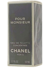    POUR MONSIEUR,CHANEL,EDT CONCENTREE,1.7oz50ml,1989"SPLASH,SEALED 