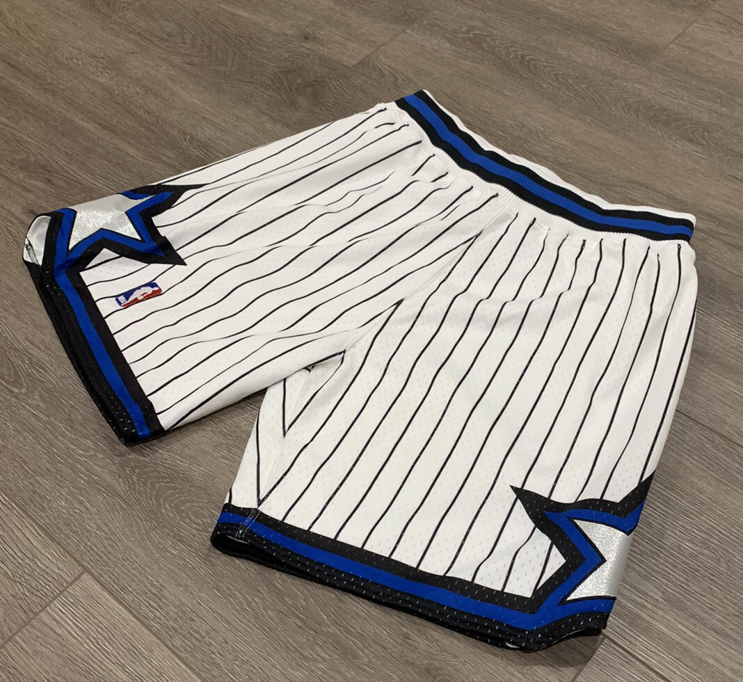 Authentic MITCHELL & NESS NBA ORLANDO MAGIC WHITE 1992-93 SHORTS