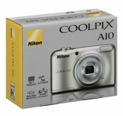 Nikon 26518 Coolpix A10 16.1MP Digital Camera 18208106219| eBay