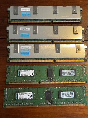 APPLE MEMORY 5 x 4gb  20gb Total RAM  Mac Pro Tower-Tested Works Great-FAST SHIP