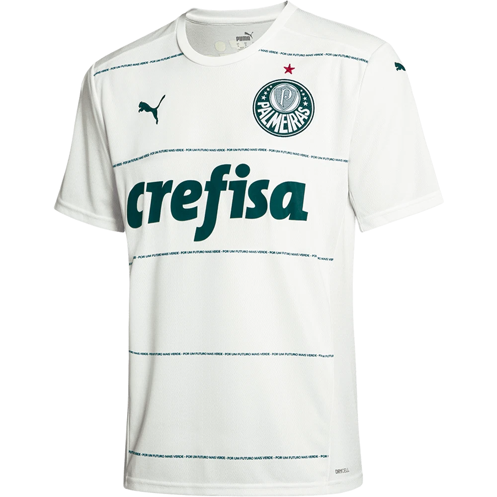 Palmeiras Home w/ Sponsors Soccer Football Shirt Jersey - 2022 2023 Puma  Brazil