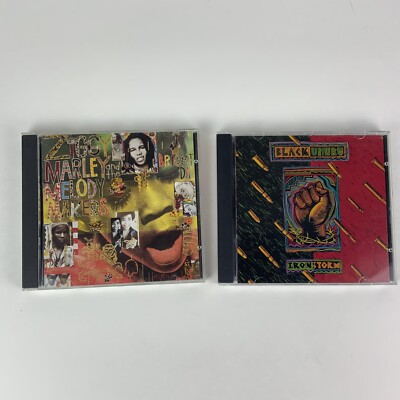 Music CD s Lot of 2- Ziggy Marley / Melody Makers-Black Uhuru/Iron Storm