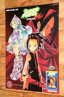 One Piece / Shaman King Manga Anime Rare Poster | eBay