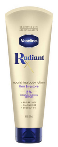 Vaseline Radiant X Firm & Restore Coconut Oil Pro-Retinol Nourishing Body Lotion