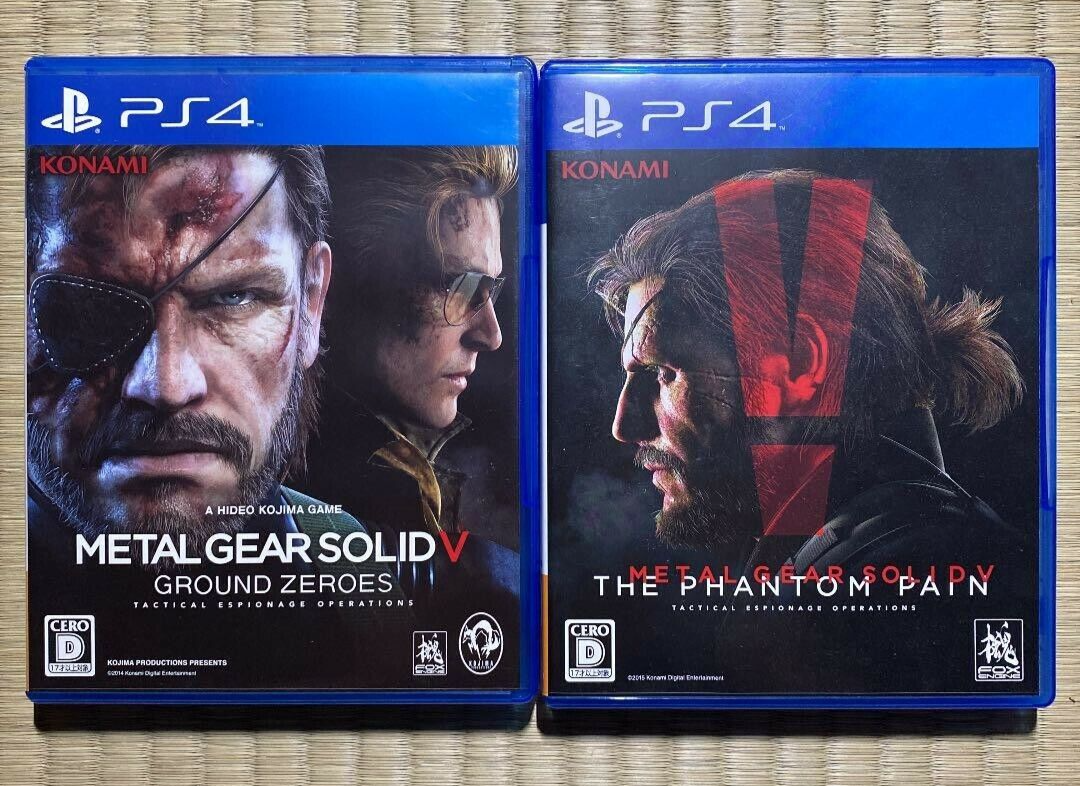 Metal Gear Solid V 5 Ground Zeroes & The Phantom Pain set Sony