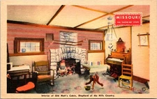 Linen Interior Old Matt's Cabin Shepherd of the Hills Country Branson Missouri