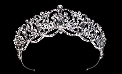 Silver or Gold Royal Princess Tiara Bridal Wedding Sweet 16