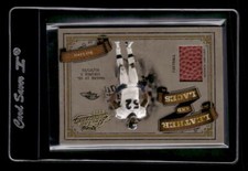 2003 Absolute Memorabilia Leather and Laces #LL20 Ray Lewis Ball /500 - NM-MT