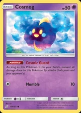 Pokemon Cosmog (69/206) Team Up LP