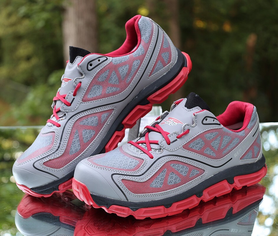 Red Wing Aluminum Toe Athletic Safety Shoes Men's Size 11 Red Wing Aluminum Toe Athletic Safety Shoes Men's Size 11