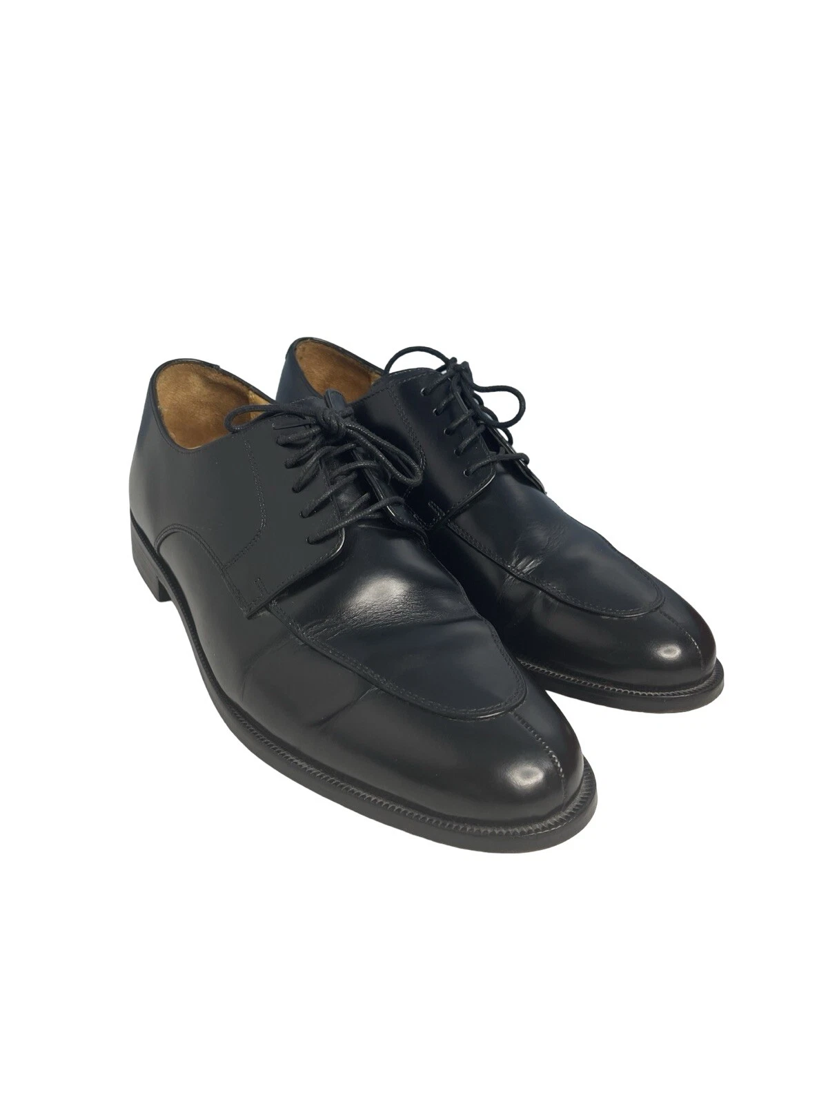 NIKE Mocassino Cole Haan (NA) punta divisa in pelle nera con lacci taglia 10 775007 05 299