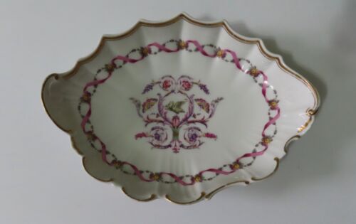 Richard Ginori Rapallo 9 3/8" Fluted Oval Serving Tray / Plate