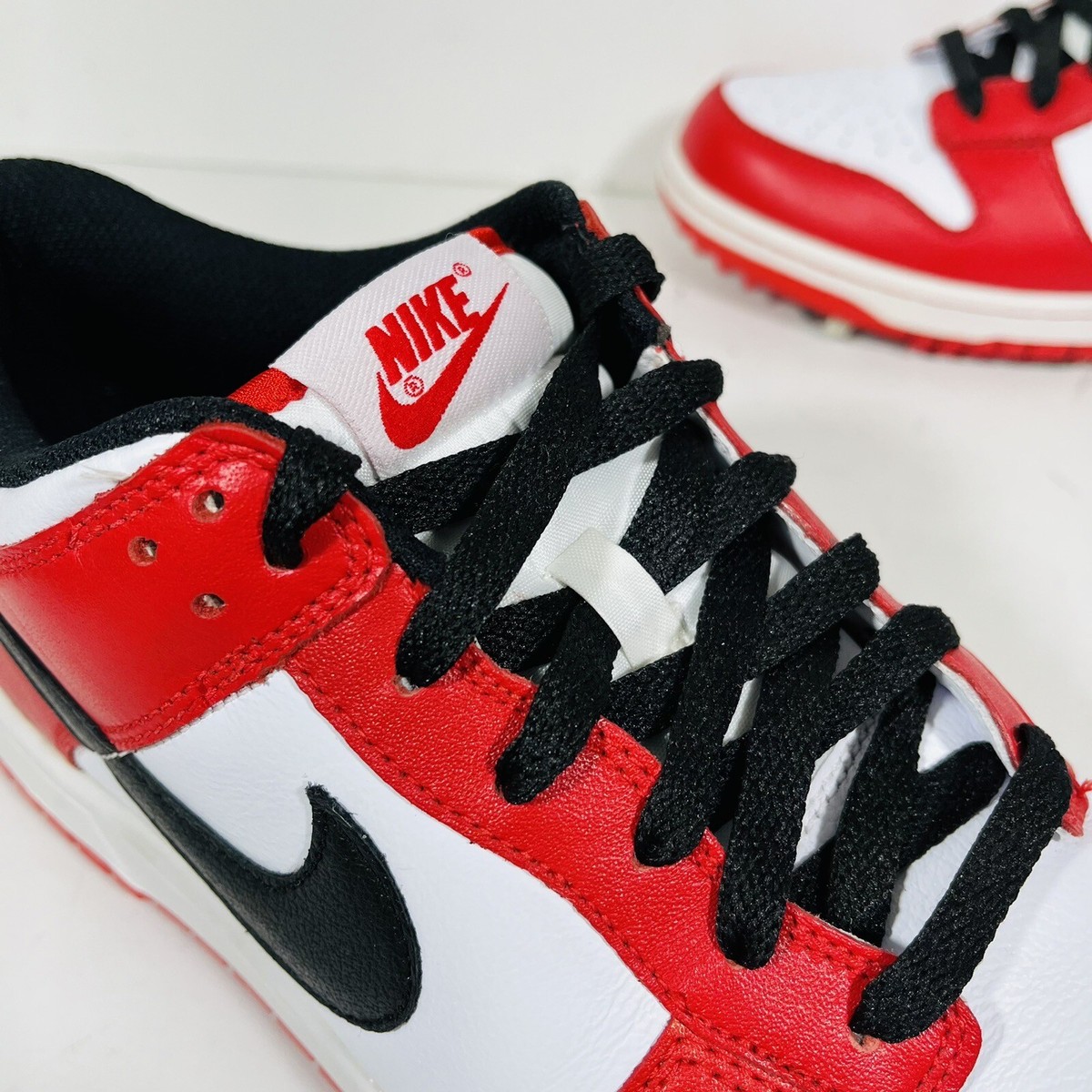 2012 Nike Dunk Low NG Golf White Black Red Size 9 Mens 2012 Nike Dunk Low NG Golf White Black Red Size 9 Mens