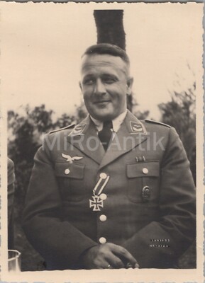 Photo, Ln.Fspr. Dept., Lieutenant Hoffmann with E.K. in Smolensk 1941 XT 55027