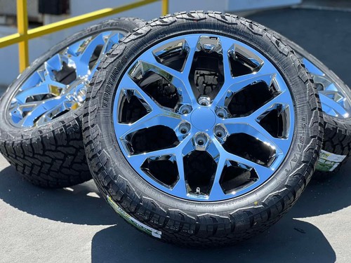 Wheels Chrome Rims Tires 22