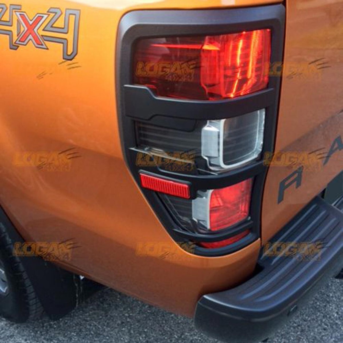 Coprifanali Posteriori Per Jeep Wrangler JK 2007-2017 - Acciaio Verniciato Nero, Stile Off-Road, Coppia - Foto 4