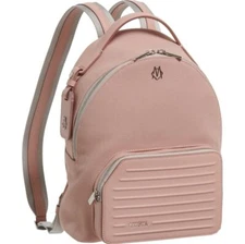 RIMOWA Never Still Small Backpack Desert Rose Leather Made in Italy