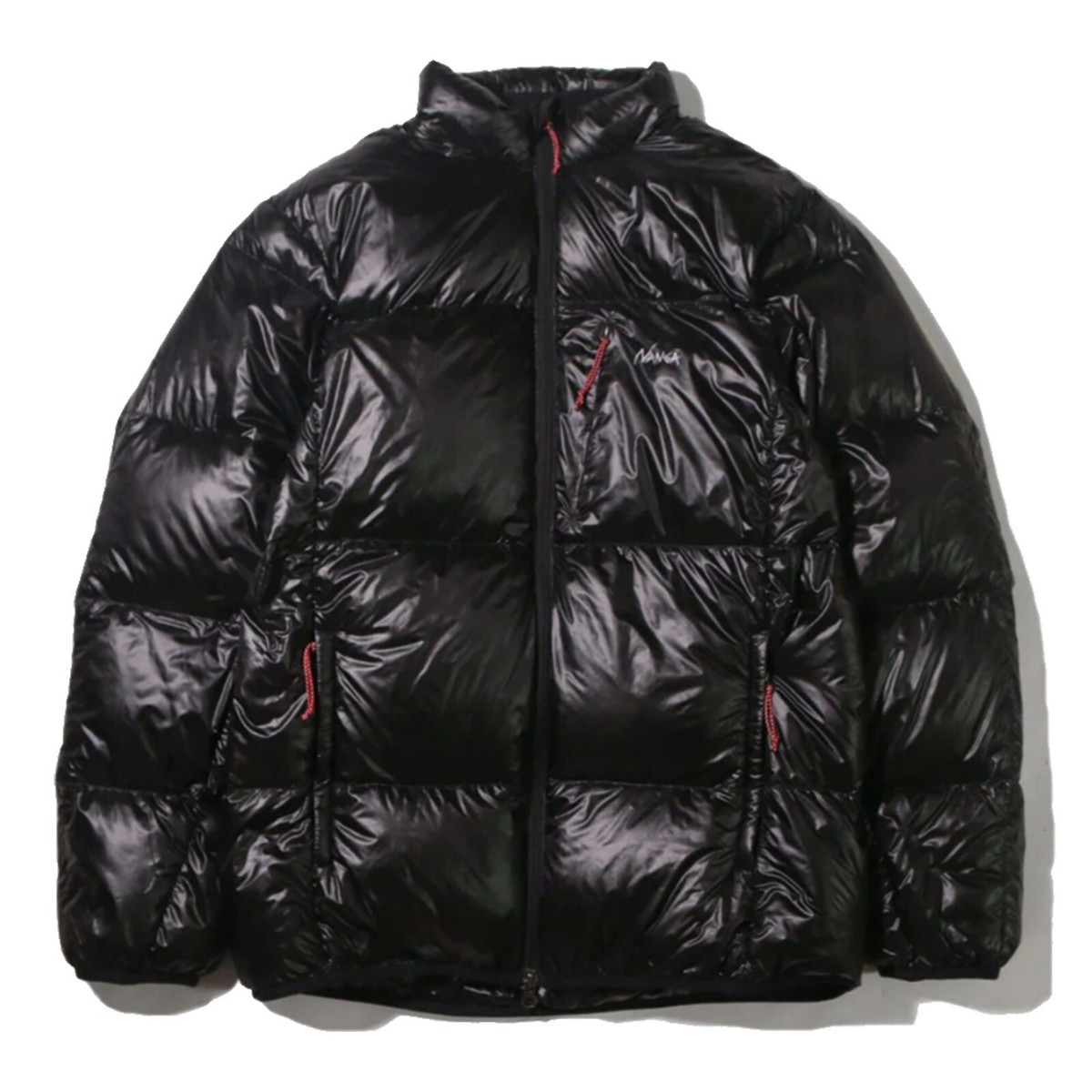 NANGA Portable MOUNTAIN LODGE Goose DOWN JACKET BLACK WOMEN M Size