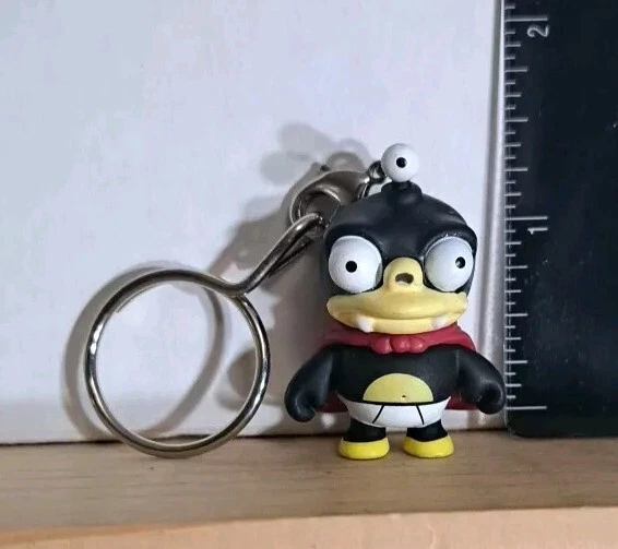 Kidrobot - Futurama - Keychain Series 1 -  Nibbler - Zipper Pull - New - Image 3 of 4