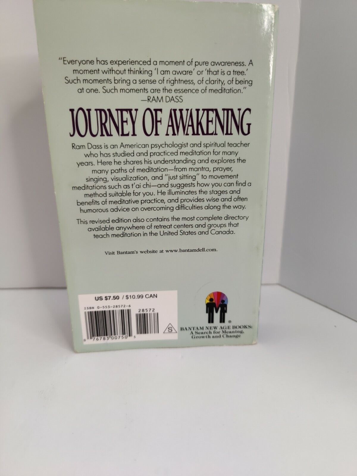 Journey of Awakening : A Meditator's Guidebook by Dass 1990 eBay