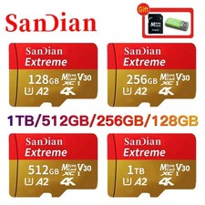 2TB High-Speed Micro TF/SD Card 512GB 1TB Cards Class 10 Memory Card Waterproof
