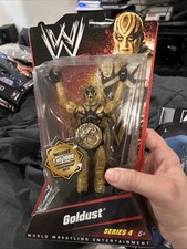 WWE Goldust Dustin Rhodes Series 4 Figure Mattel 2010 Autographed Amazing Shape!