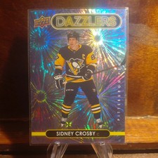 2021-22 Upper Deck Series 1 - Dazzlers Sidney Crosby #DZ-35 Purple