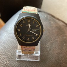 Lorus (Seiko) Unisex Quartz day date Y481-7040 Watch