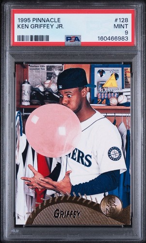 1995 Pinnacle #128 Ken Griffey Jr PSA 9 Mint Seattle Mariners HOF