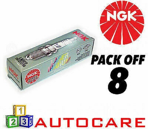 NGK Laser Iridium Spark Plugs Honda Civic #3107 8pk