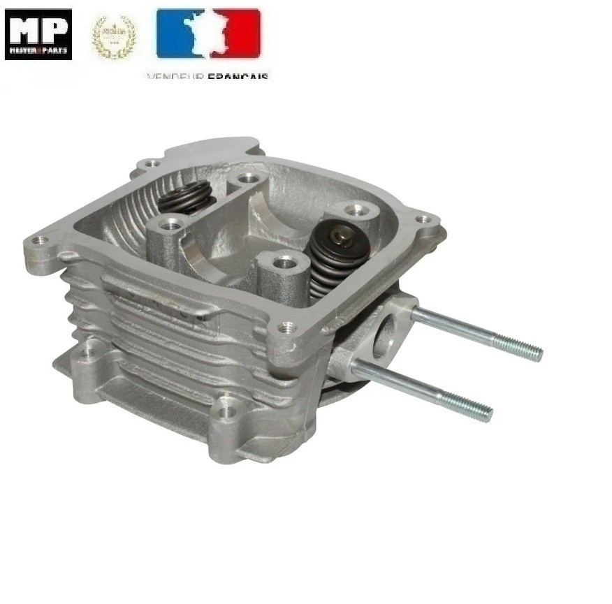 Culasse 139QMB avec soupapes pour réparer les pannes de démarrage scooter