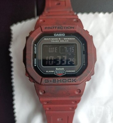 Exterior G SHOCK GW B5600SL Radio Solar with LCD Protection