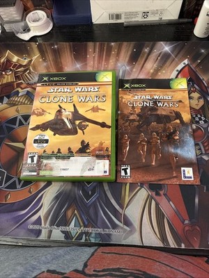 Star Wars The Clone Wars + Tetris Worlds (Original Xbox) CIB COMPLETE & TESTED