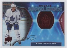 2020-21 Upper Deck Trilogy Rookie Super Stage Red Foil 697/999 Egor Korshkov z6b