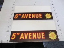 LUDEN's candy bar 1980s store display (1) sign 5th Avenue peanut butter