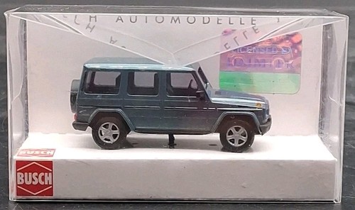 Busch 51449 2008 Mercedes-Benz G-klasse SUV Turquoise NIB | Condition: New