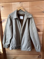 London Fog Men's Jacket with Faux Fur Lining Vintage Trench Coat