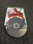 Deadpool (Microsoft Xbox One, 2015) No Manual , Super clean disc