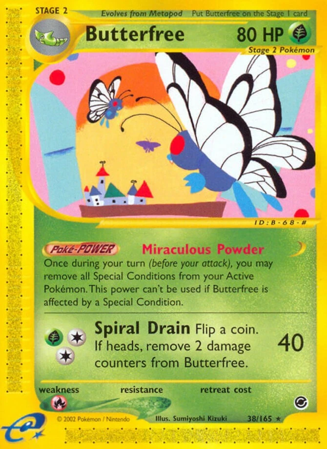 Butterfree Pokémon TCG Cards for sale | eBay