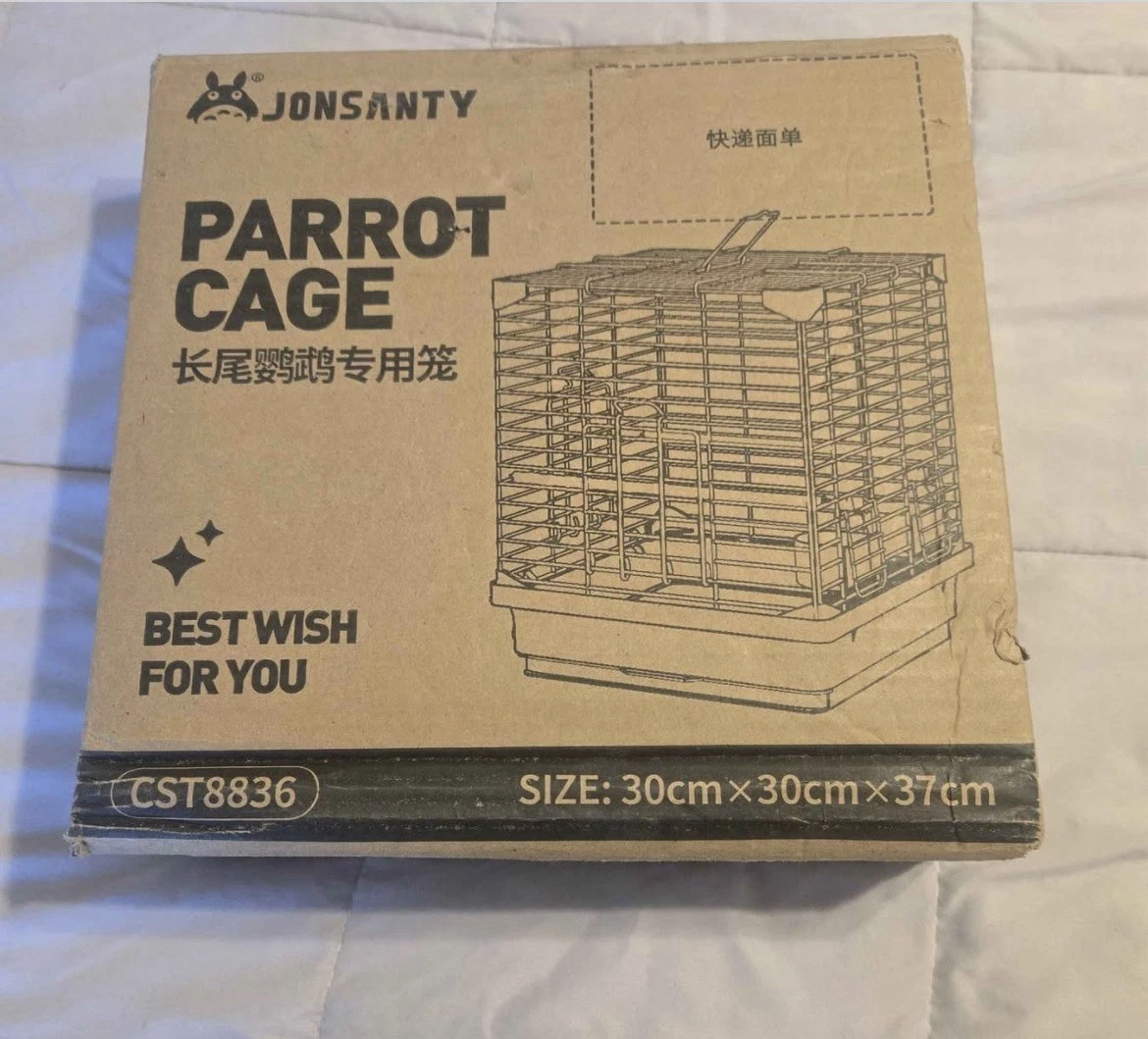 Parrot Cage Model Cst8636 Jonsanty , open box