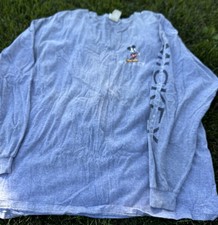 Y2K XL Disney Store Long Sleeve Shirt” don’t Mess With The Mouse” USA Made