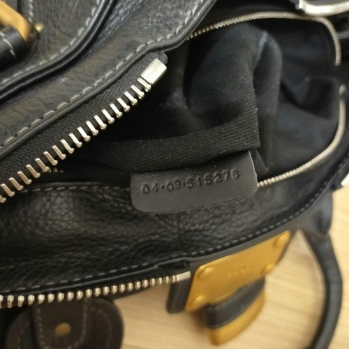 Chloe Paddington Handtasche Farbe schwarz unten Breite 35 cm 20 cm Zwickel - Bild 15 von 19