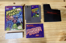 Monster Party (Nintendo NES, 1989) CIB Complete - Tested & Working