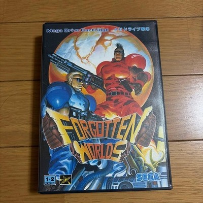 Forgotten Worlds Sega Mega Drive MD Capcom Shmup Shooter Japan Import NTSC-J